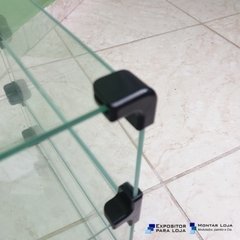 Balcão de vidro modulado para loja 1,50 x 1,10 x 0,30 metros na internet