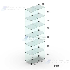 Prateleira de vidro modulado - P005