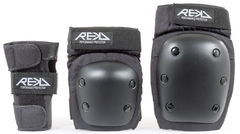 REKD Heavy Duty Triple Pad Set Black