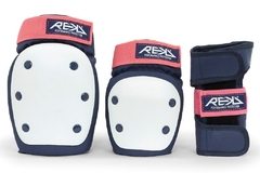 REKD Heavy Duty Triple Pad Set Blue/Pink
