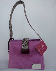 CAMILA - bolso con correa tejida - Se prepara a pedido - Color a convenir