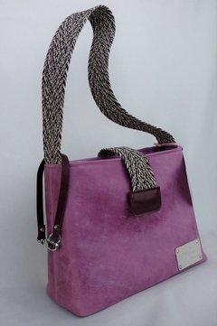 CAMILA - bolso con correa tejida - Se prepara a pedido - Color a convenir - comprar online
