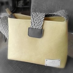 CAMILA - bolso con correa tejida - Se prepara a pedido - Color a convenir en internet