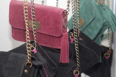 EUSHI - Bandolera en gamuza - comprar online