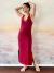 VESTIDO SEREIA VERMELHO - comprar online