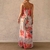 Vestido longo floral - comprar online
