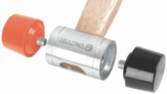 PUNTERA DE GOMA NARANJA PARA MARTILLO COD. 223103