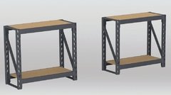 ESTANTERIA METALICA DE ARMADO VERTICAL U HORIZ. COD. 329030 en internet