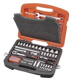 KIT HERRAMIENTAS 85PC DE BARRA DE EXT., TUBOS Y LLAVES COMB. 1/4 in. & 1/2 in. COD. 365043