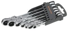 SET 7PC DE LLAVES COMBINADAS FLEX DE 72 DIENTES INT. COD. 371267