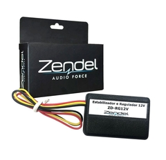 Estabilizador E Regulador De Voltagem Zendel 2598 Zd-rg12v