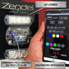 Kit Strobo Rgb Com BLUETOOTH Zendel 7 Cores na internet