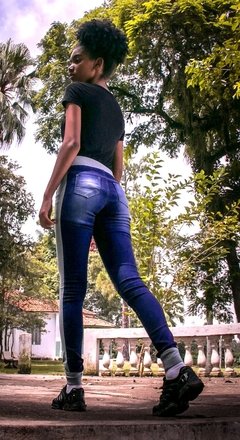 Calça Jeans Legging com moletom (Fusion) | REF: LEGJ05 - Super Promoção!!! - comprar online
