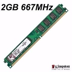 MEMORIA DDR2 2 GB 667 MHZ KINGSTON