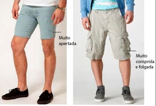 Bermuda jeans acima do hot sale joelho