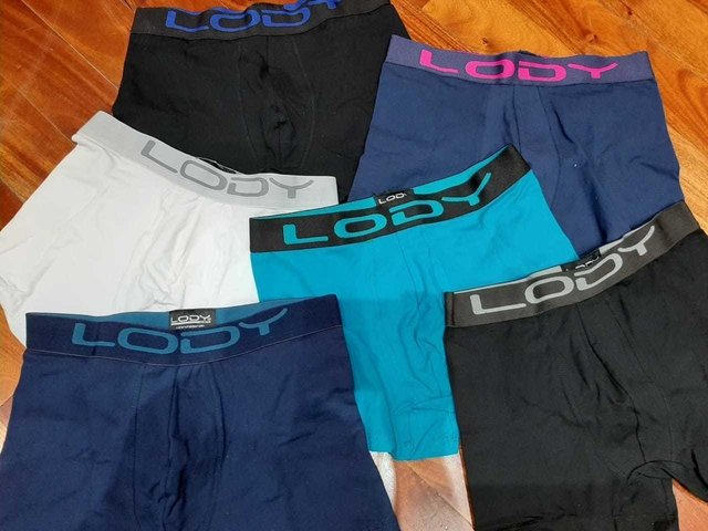 Lody Men: BOXER LARGO ALG C LYCRA LISO