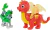 Rocky Paw Patrol Rescue Knights Con Dragon Flame en internet