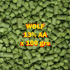 Lupulo Wolf X 100 Grs 13% AA - Cerveza Artesanal