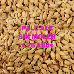 Malta Base Pale Ale Sin Moler Bolsa 25 Kg Cerveza Artesanal