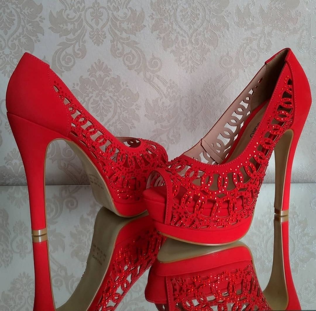 zapato rojo fiesta