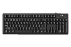 Teclado Genius Smart KB-100 QWERTY español color negro