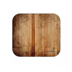 Pad Para Mouse Goma Diseño Simil Marmolado, Madera, Rayas Azules Netmak