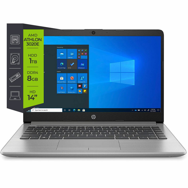 Notebook Hp 245 G8 AMD Athlon 3020E 1Tb 4Gb 14 Free