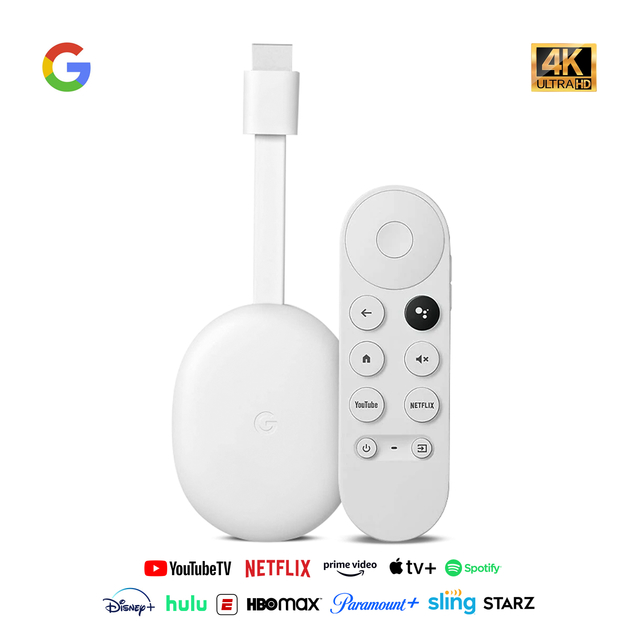 Chromecast with Google TV de voz 4K 8GB snow con 2GB de memoria RAM en internet