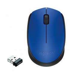 Mouse Logitech M170 Azul Y Negro