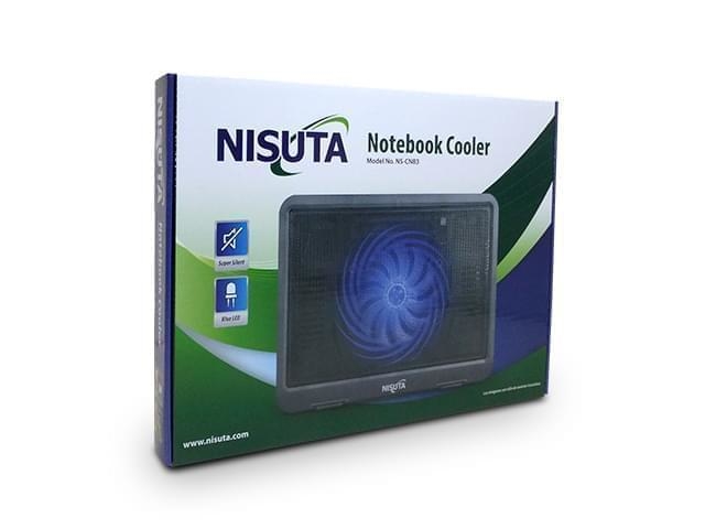 Base Para Notebook Nisuta 17 Reclinable Cooler Led Ns-cn83