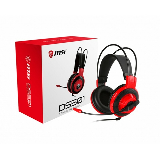 MSI Auriculares MSI Gaming Headset DS501 Jack 3.5 S37-2100921-SV1