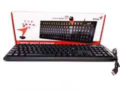 Teclado Genius Smart KB-100 QWERTY español color negro
