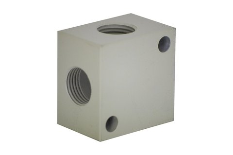 BLOQUE DISTRIBUIDOR 4 CARAS ROSCADO