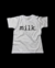 T-shirt Milk Infantil na internet