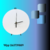 Reloj de Madera Redondo con Maquina - Alto Brillo - comprar online