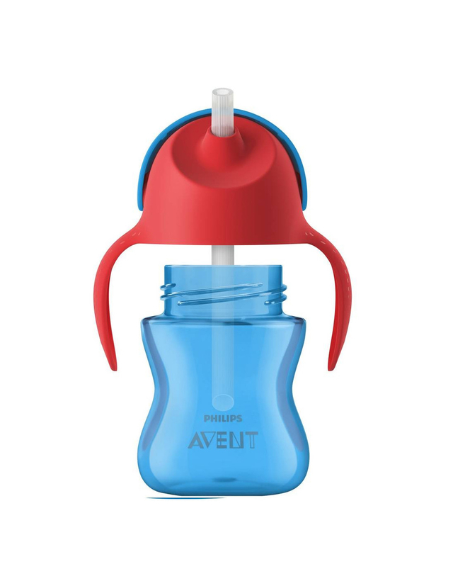 Vaso Avent Straw Cup Silicona Sorbete Flexible 200 ml en internet