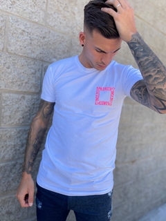 remera SINCE elastizada (blanca)