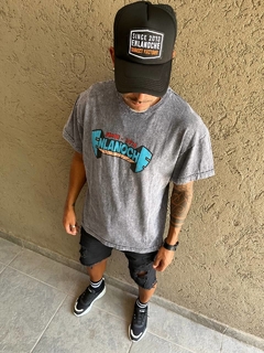 remera ELN SNOW oversize en internet