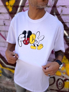remera FUCK oversize - comprar online