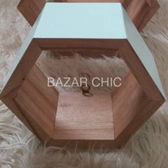Set x3 estantes de pared Hexágonos - comprar online
