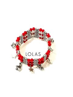 BRAZALETE LENNY ROJO