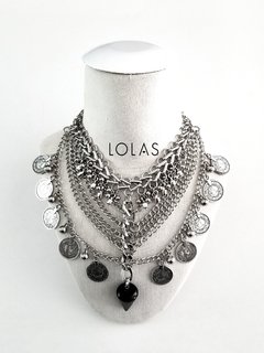 COLLAR GUILLERMINA ONIX NEGRO