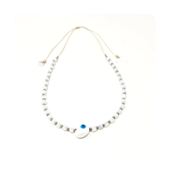 Collar Kalp Blanco