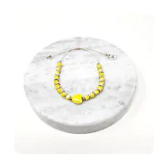 Pulsera Kalp Amarillo