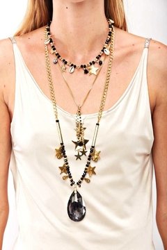 COLLAR SUPER STAR AMARILLO - Lolas Complementos