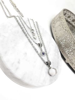 COLLAR ALMA REMIX CUARZO BLANCO