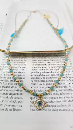 Collar Shizu Turquesa