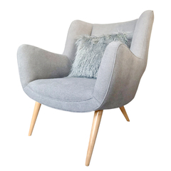 Imagen de Combo Sillon Retro Berger Telas Estampadas + Puff + Almohadón