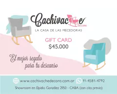 Gift Card / Tarjeta Regalo - Cachivache Decora Mecedoras