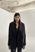 Blazer oversize negro